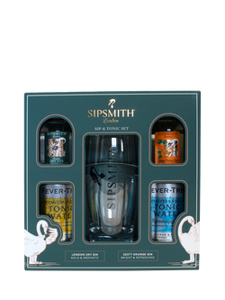 Sipsmith Sip Gin and Tonic Gift Set, Multi