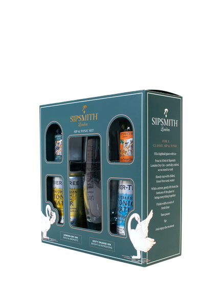 Sipsmith Sip Gin and Tonic Gift Set - view 2, Multi