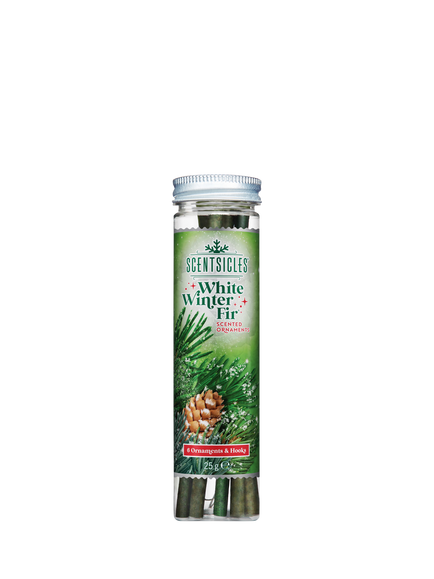 ScentSicles White Winter Fir Scented Sticks, Pack of 6, Multi