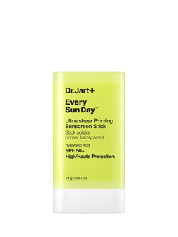 Dr.Jart+ Every Sun Day™ Ultra-Sheer Priming Sunscreen Stick SPF 50, 19g, Clear