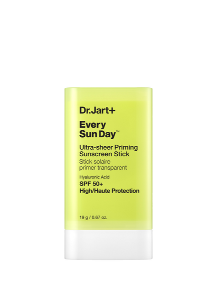 Dr.Jart+ Every Sun Day™ Ultra-Sheer Priming Sunscreen Stick SPF 50, 19g, Clear