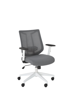 John Lewis OUTLET Rowan Office Chair, Like New, Grey, Grey