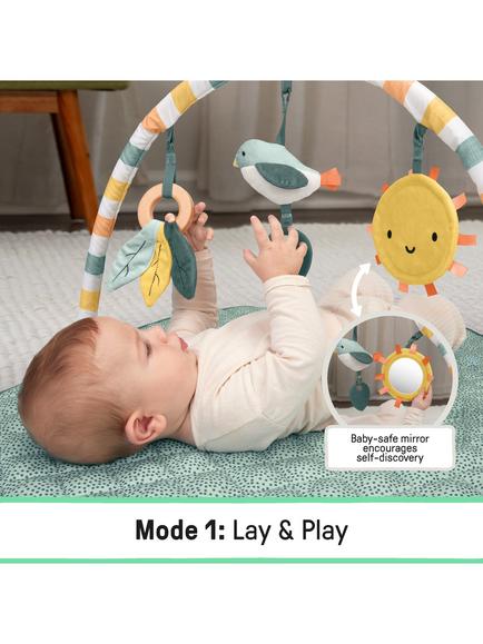 Ingenuity Sunny Nest Play Gym - view 2, Green