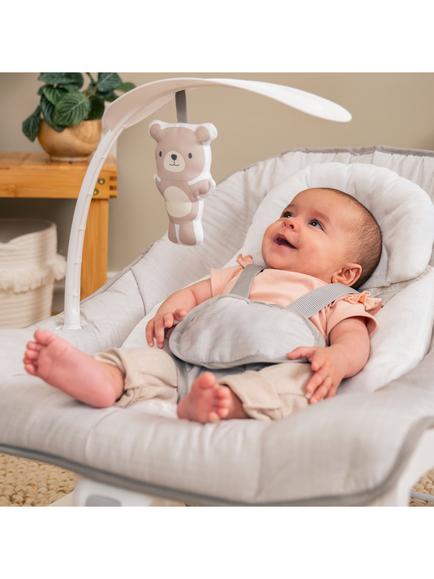 Ingenuity Cosy Keep Cozy 3-in-1 Grow With Me Baby Bouncer, Linden - view 2, Linden