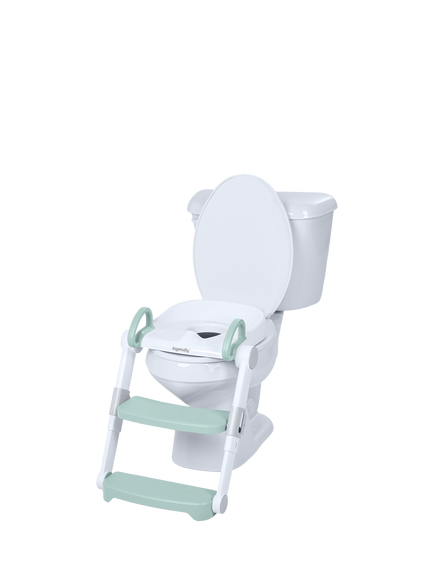 Ingenuity Foldaway Ladder Potty, White & Green