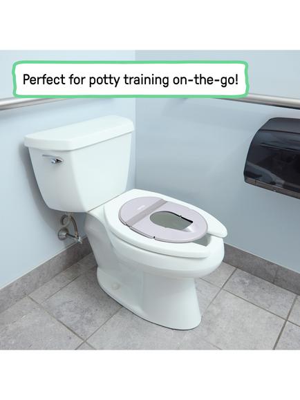 Ingenuity Foldaway Travel Potty - view 2, Grey