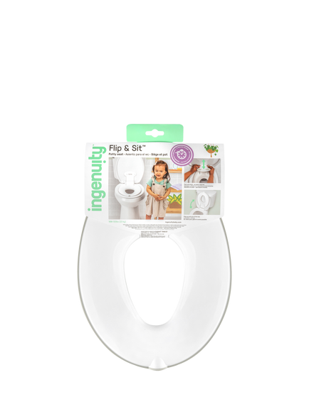 Ingenuity Flip & Sit Potty Seat, White