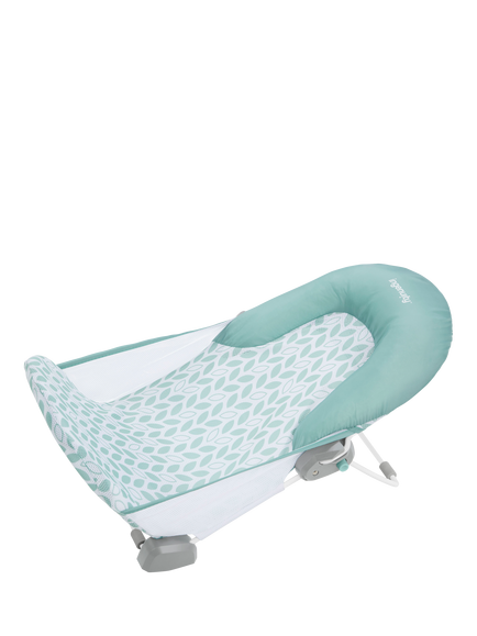Ingenuity FoldAway 2-Position Baby Bather, White & Green