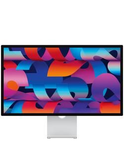 2026 Apple Studio Display with Tilt & Height Adjustable Stand, Nano-texture Glass, 27" 5K Retina Display, Silver, Silver