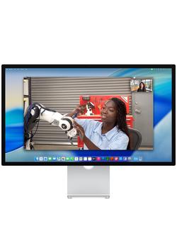 2026 Apple Studio Display with Tilt & Height Adjustable Stand, Standard Glass, 27" 5K Retina Display, Silver - view 2, Silver