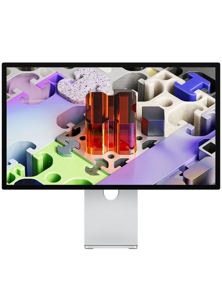 2026 Apple Studio Display XDR with Tilt & Height Adjustable Stand, Standard Glass, 27" 5K Retina XDR Display, Silver, Silver