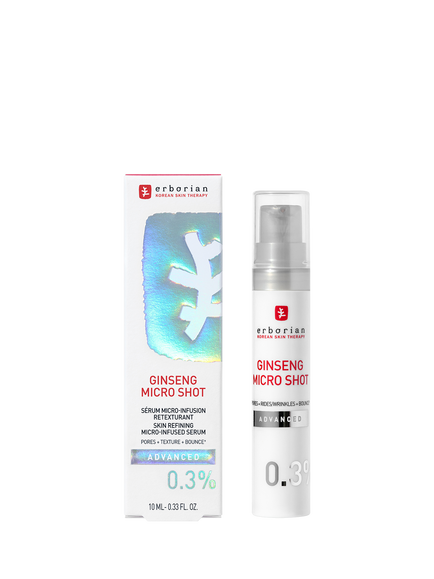 Erborian Ginseng Micro Shot Advanced 0.3% Serum - view 2, Clear
