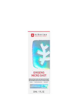 Erborian Ginseng Micro Shot Advanced 0.3% Serum, 30ml - view 2, Clear
