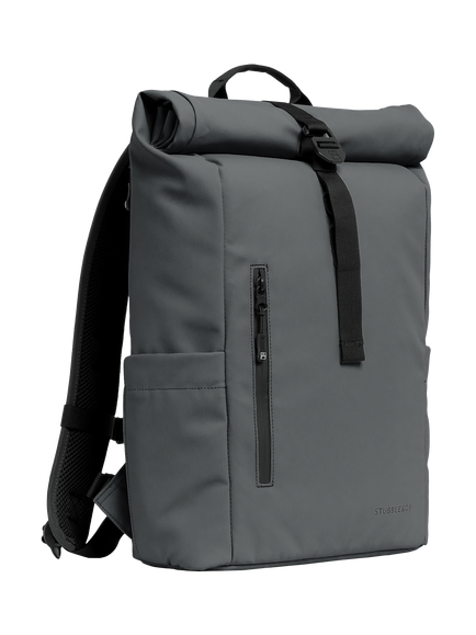 Stubble & Co Roll Top Backpack, 15L, Graphite, Graphite