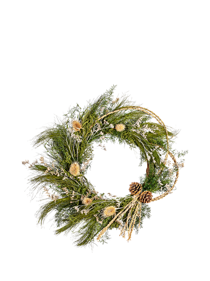 Nkuku Adiela Wreath, Green, Green