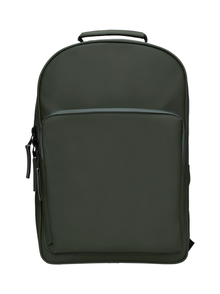 Rains Large Book Daypack Backpack, 16L, 03 Green, 03 Green