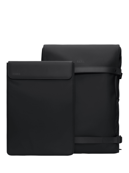 Rains OTG Backpack, 16L - view 2, 01 Black