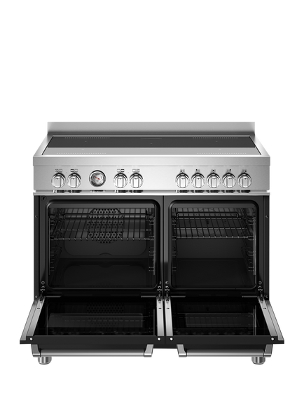 Bertazzoni Master Series 100cm Electric Range Cooker with Induction Hob - view 2, Matt Black