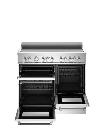Bertazzoni Master Series 100cm Electric Range Cooker with Induction Hob - view 2, Matt White
