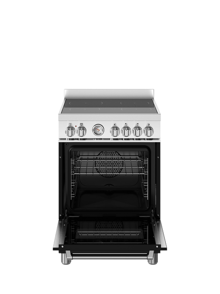 Bertazzoni Master Series 60cm Electric Range Cooker with Induction Hob - view 2, Black