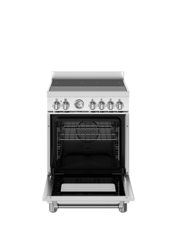 Bertazzoni Master Series 60cm Electric Range Cooker with Induction Hob - view 2, Stainless Steel