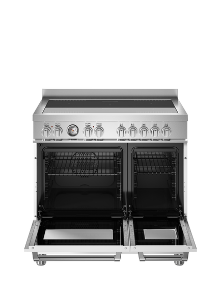 Bertazzoni Master Series 90cm Electric Range Cooker with Induction Hob - view 2, White