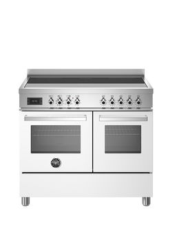 Bertazzoni Professional Series 100cm Electric Range Cooker with Induction Hob - view 2, White