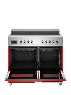 Bertazzoni Professional Series 100cm Electric Range Cooker with Induction Hob - view 2, Red