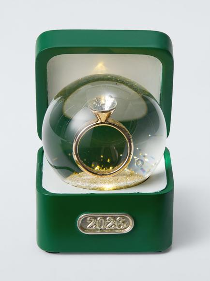 John Lewis 2026 Engagement Ring Snowglobe, Multi, Multi
