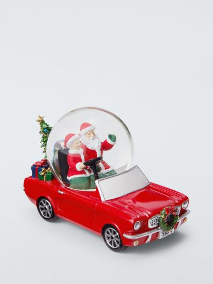 John Lewis Mr and Mrs Claus Snowglobe, Multi, Multi