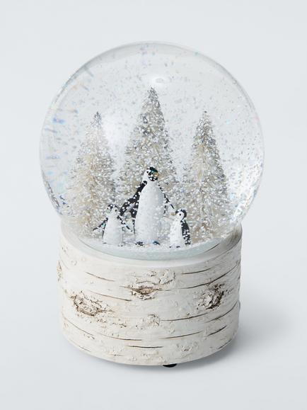 John Lewis Penguin Musical Snowglobe, Multi - view 2, Multi