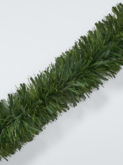 John Lewis Chunky Tinsel, Matt Green, L2m - view 2, White