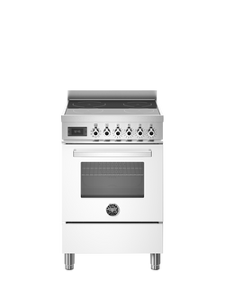 Bertazzoni Professional Series 60cm Electric Range Cooker with Induction Hob - view 2, White