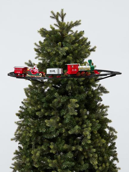 Lumineo LED Christmas Tree Train Set - view 2, Multi