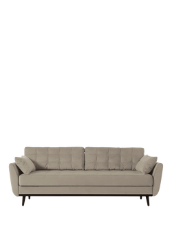 Swyft Model 10 Large 3 Seater Sofa Bed, Velvet Bone