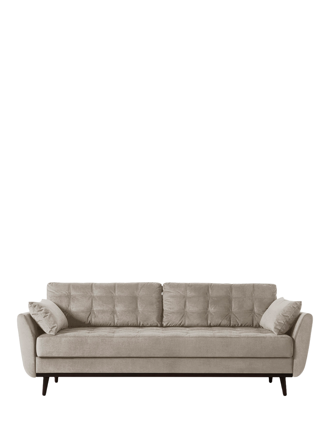 Model 10 Range, Swyft Model 10 Large 3 Seater Sofa Bed, Manolo Ecru Chalk
