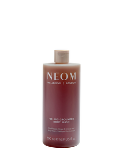 NEOM Wellbeing London Feeling Grounded Body Wash, 500ml, Clear