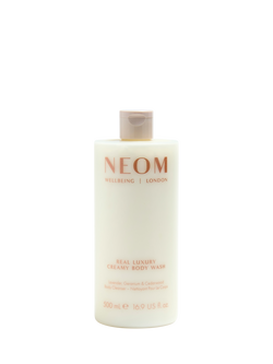 NEOM Wellbeing London Real Luxury Creamy Body Wash, 500ml, Clear