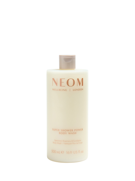 NEOM Wellbeing London Super Shower Power Body Wash, 