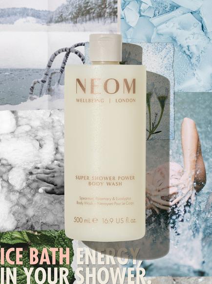 NEOM Wellbeing London Super Shower Power Body Wash - view 2, 