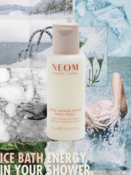 NEOM Wellbeing London Super Shower Power Body Wash - view 2, 