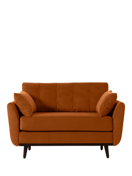 Swyft Model 10 Loveseat, Velvet Bronze