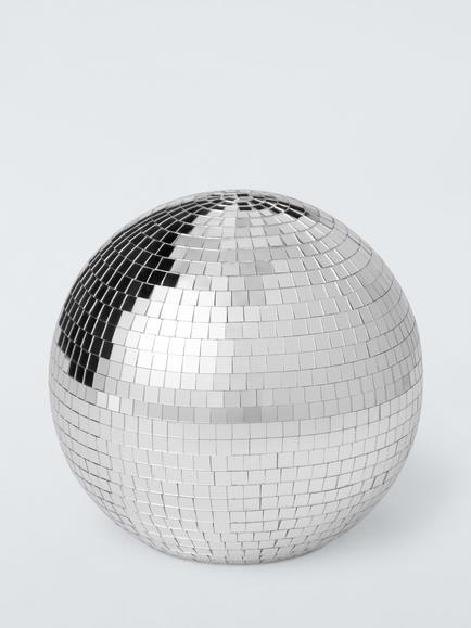 John Lewis Small Disco Ball Decoration, Gold