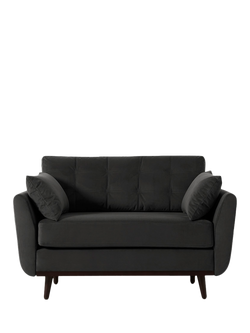 Swyft Model 10 Loveseat, Velvet Charcoal