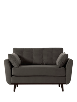 Swyft Model 10 Loveseat, Velvet Elephant