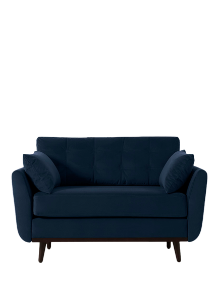 Swyft Model 10 Loveseat, Velvet Indigo