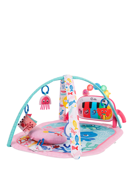 Baby Einstein Ocean Explorers 4-in-1 Kickin’ Tunes Jellyfish Jamboree Music & Language Discovery Gym, Multi