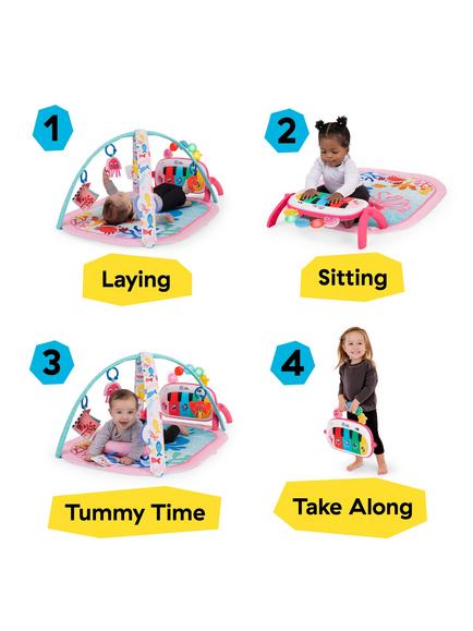 Baby Einstein Ocean Explorers 4-in-1 Kickin’ Tunes Jellyfish Jamboree Music & Language Discovery Gym - view 2, Multi