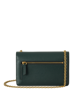 Mulberry Small Darley Small Classic Grain Leather Shoulder Bag - view 2, Mulberry Green