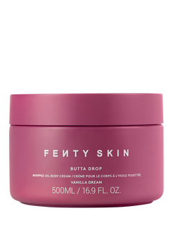 Fenty Skin Butta Drop Whipped Oil Body Cream with Tropical Oils & Shea Butter, Vanilla Dream, Jumbo 500ml, 